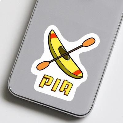 Sticker Pia Canoe Laptop Image