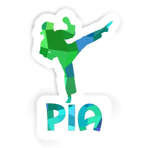 Sticker Karateka Pia Gift package Image