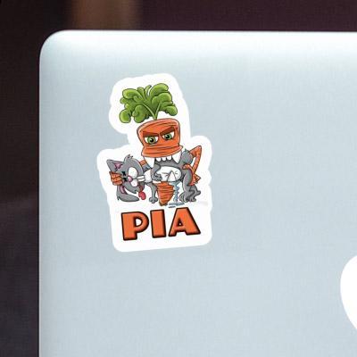 Pia Aufkleber Monster-Möhre Laptop Image