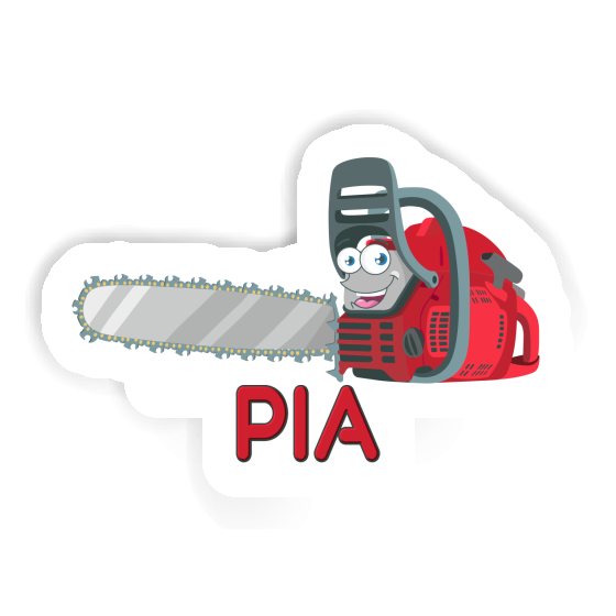 Sticker Chainsaw Pia Notebook Image