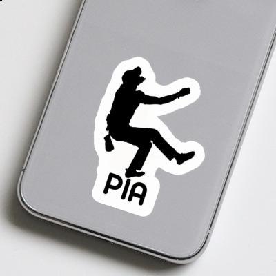 Pia Autocollant Grimpeur Image