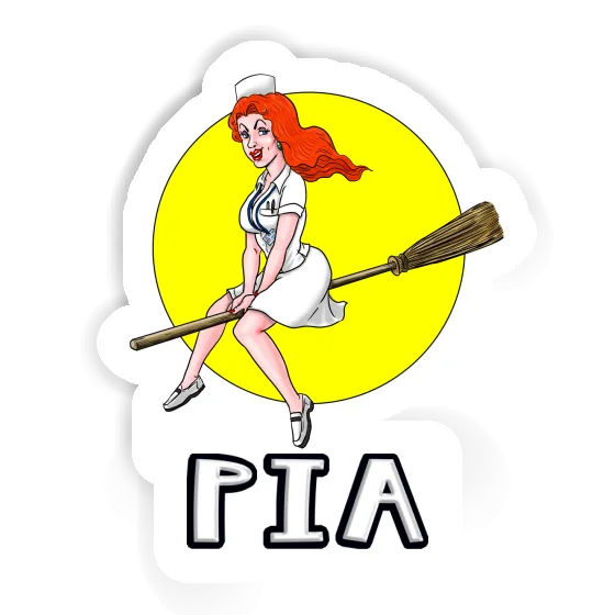 Aufkleber Krankenschester Pia Image