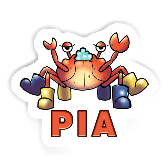 Autocollant Pia Crabe Image