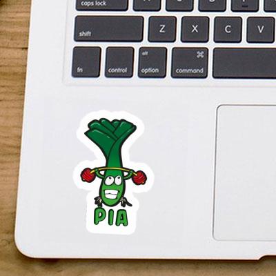 Sticker Weight Lifter Pia Image