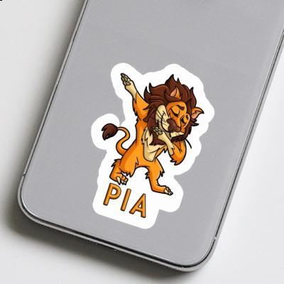 Sticker Dabbing Lion Pia Gift package Image