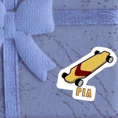 Pia Sticker Longboard  Image