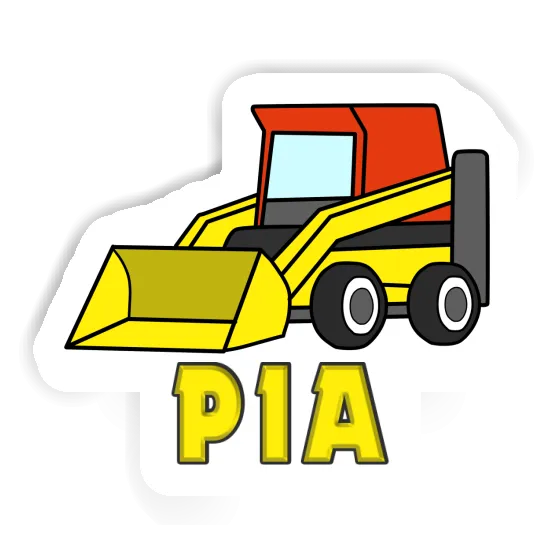 Sticker Tieflader Pia Image