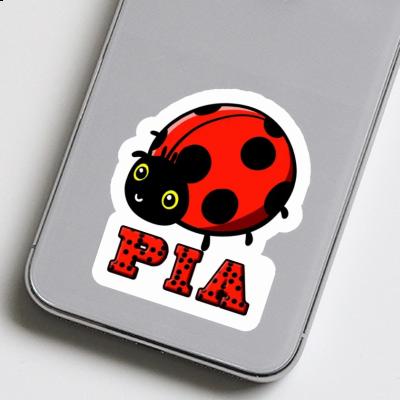 Coccinelle Autocollant Pia Laptop Image