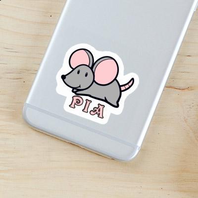 Sticker Pia Mouse Laptop Image