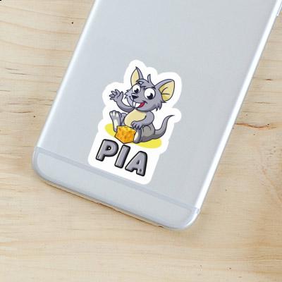 Maus Aufkleber Pia Image