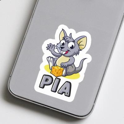 Autocollant Souris Pia Laptop Image