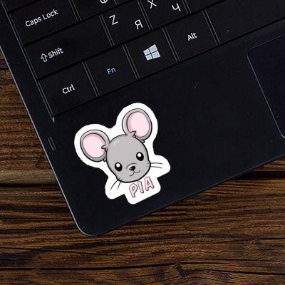 Mousehead Sticker Pia Notebook Image