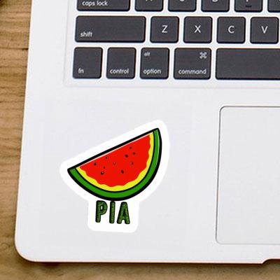 Pia Sticker Melon Laptop Image