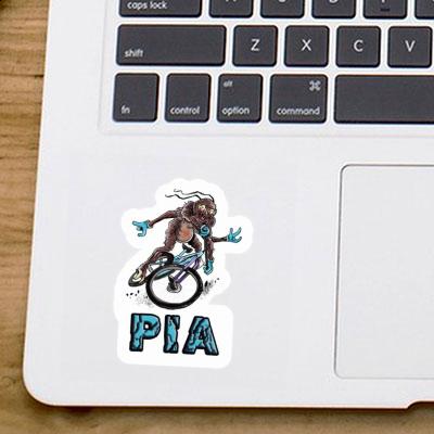 Sticker Biker Pia Image