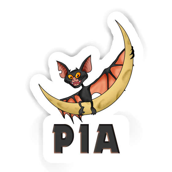 Sticker Pia Moon Laptop Image