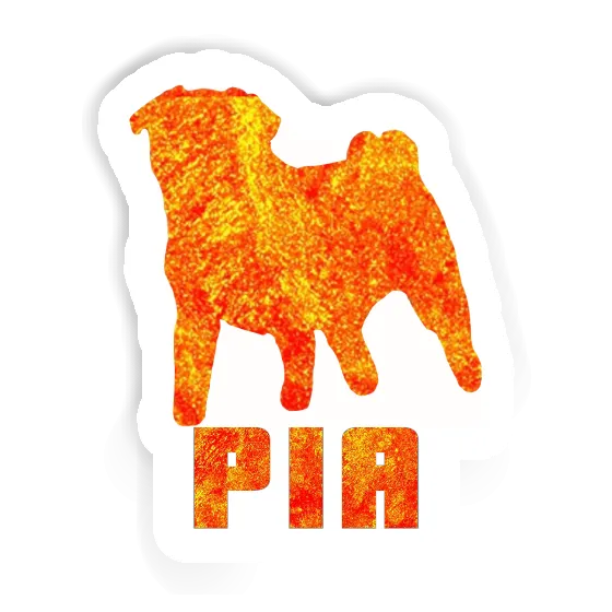 Sticker Mops Pia Image