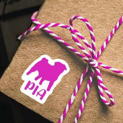 Sticker Mops Pia Gift package Image