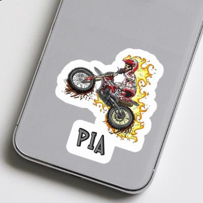 Sticker Motocross Rider Pia Gift package Image