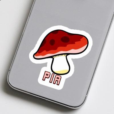 Pilz Aufkleber Pia Laptop Image