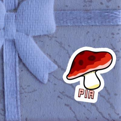 Toadstool Sticker Pia Notebook Image