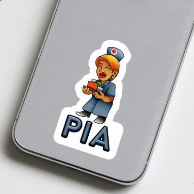 Sticker Pia Krankenschwester Gift package Image