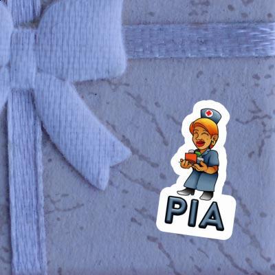 Sticker Pia Nurse Laptop Image