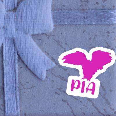 Autocollant Hibou Pia Image