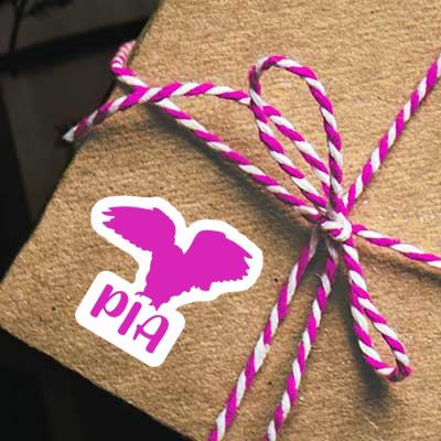 Autocollant Hibou Pia Notebook Image