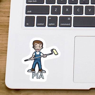 Sticker Pia Painter Notebook Image