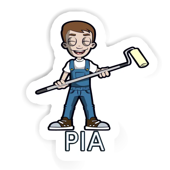 Sticker Pia Painter Image