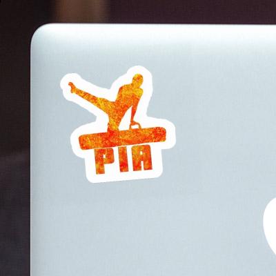 Sticker Pia Gymnast Image