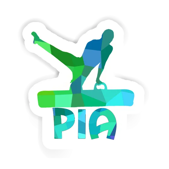 Sticker Gymnast Pia Notebook Image