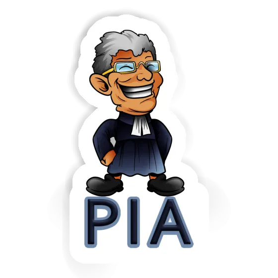 Sticker Pia Pastor Notebook Image