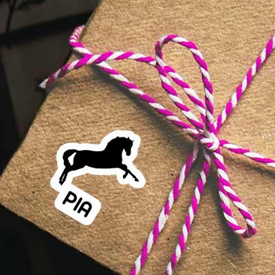 Pia Autocollant Cheval Notebook Image