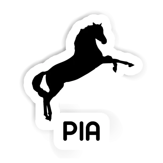 Sticker Pia Horse Laptop Image