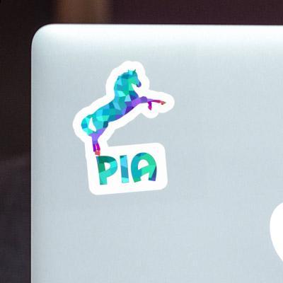 Pia Sticker Pferd Laptop Image