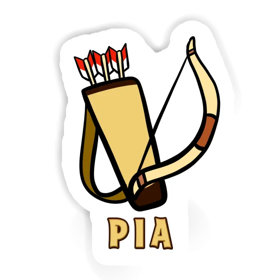 Sticker Pia Arrow Bow Laptop Image