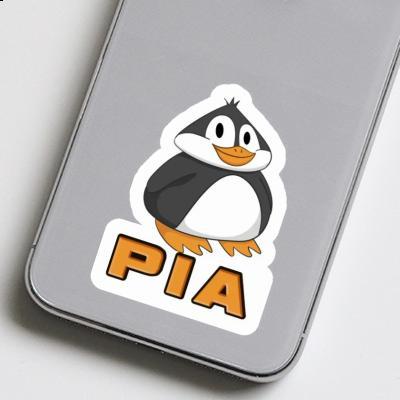 Sticker Pinguin Pia Notebook Image