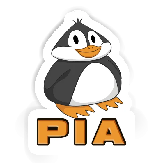 Sticker Pinguin Pia Gift package Image