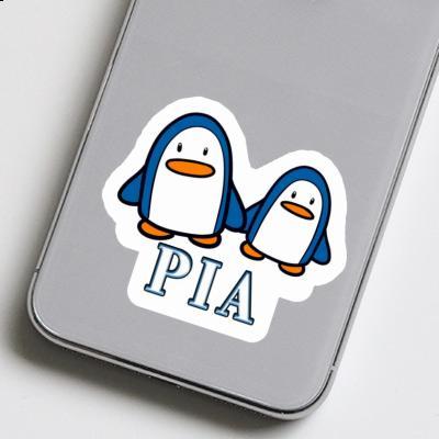 Pinguin Aufkleber Pia Notebook Image