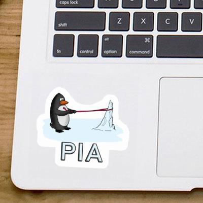 Autocollant Pingouin Pia Laptop Image