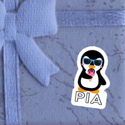 Aufkleber Pinguin Pia Notebook Image