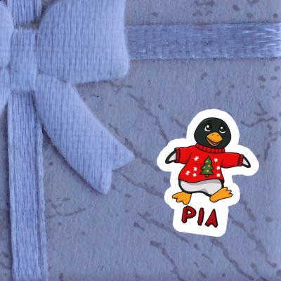 Weihnachtspinguin Sticker Pia Gift package Image