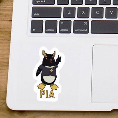 Pia Sticker Rocking Penguin Laptop Image