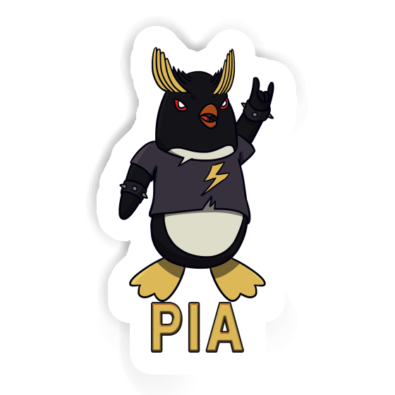 Pia Sticker Rocking Penguin Laptop Image