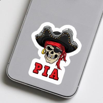 Aufkleber Pia Piratenschädel Gift package Image