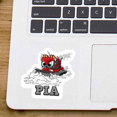 Pia Sticker Pistenfahrzeug Image