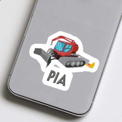 Sticker Snow Groomer Pia Gift package Image