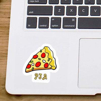 Aufkleber Pia Pizza Notebook Image