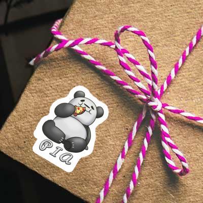 Autocollant Panda Pia Gift package Image